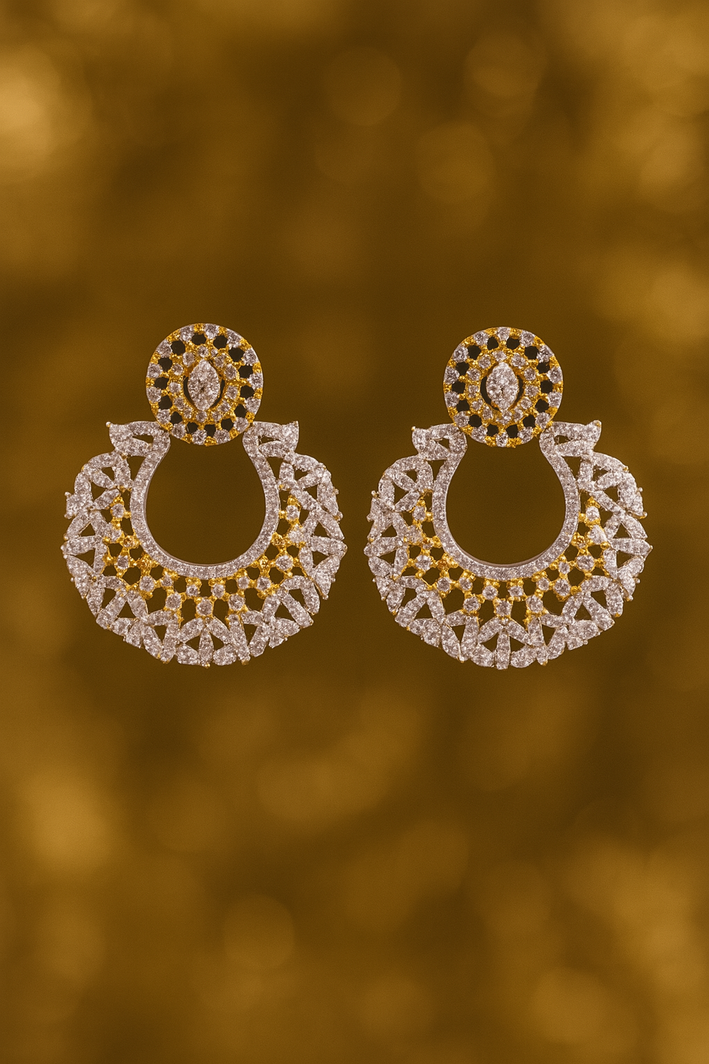Regal Elegance – Luxurious Designer Earrings