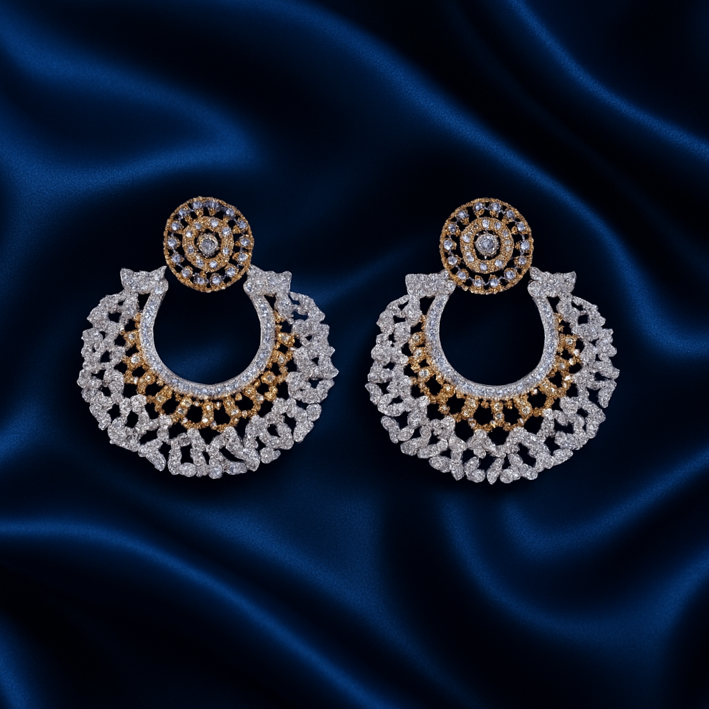 Regal Elegance – Luxurious Designer Earrings